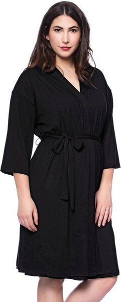 Milchshake Kimono Morgenmantel aus Bambus-Viskose