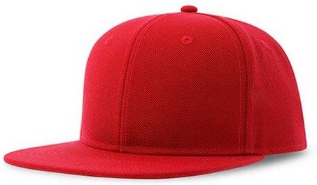 Atlantis Headwear Basecap Kappe Cappy Atlantis Streetwear-Style Flacher Schirm mit Kunststoffverschluss Snap Back