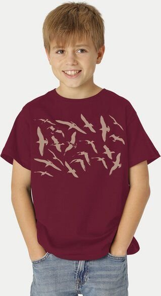Peaces.bio - handbedruckte Biomode Bio-Kinder T-Shirt Möwen