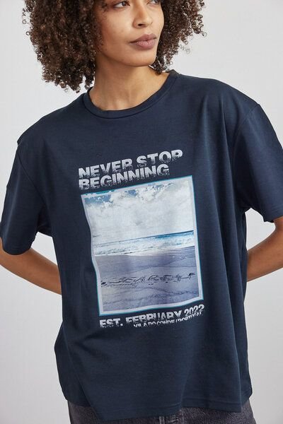 T-Shirt Unisex BEARTH Print Bio-Baumwolle