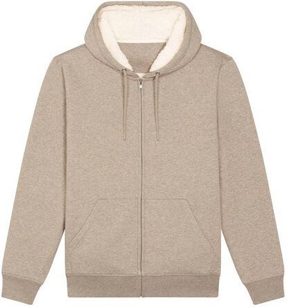 Voll gefütterte Unisex Sweatjacke "Heat Up" von Human Family