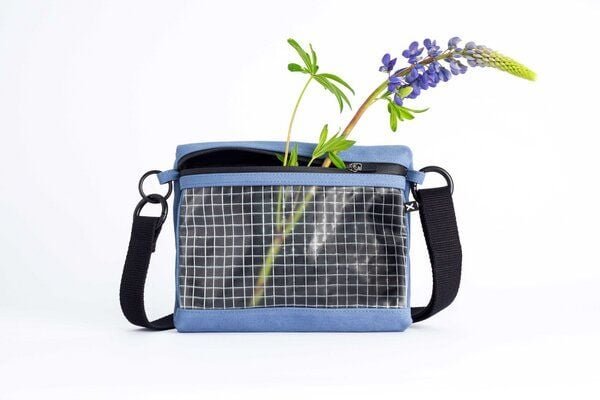 Faix-Design Bauchtasche - aus recyceltem Polyester / transparent - Hipbag