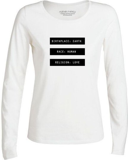 Human Family Damen Longsleeve - "Have Fun - Human"