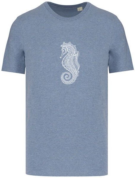 Brandless Basic Bio T-Shirt Nr.4 Seepferd 155g/m² XXS - 5 XL