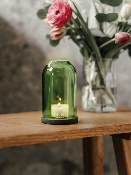 Windlicht Oh.Ha - Design by MaBe - clean und puristisch - das Kürzere