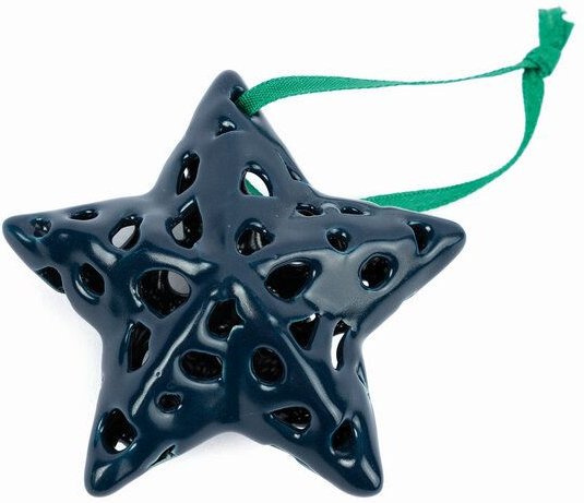 El Puente Faire Hängedeko "Stern" aus Keramik