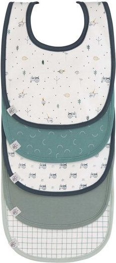 Lässig Lätzchen - verschiedene Modelle 100 % Bio Baumwolle vorne,