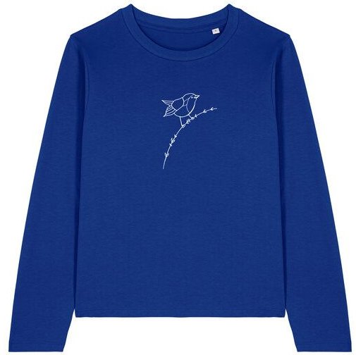 Brandless Basic Bio Damen Longsleeve Rotkehlchen 180 g/m² XXS - XXL