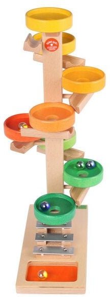 Beck Holzspielzeug Tellerturm bunt