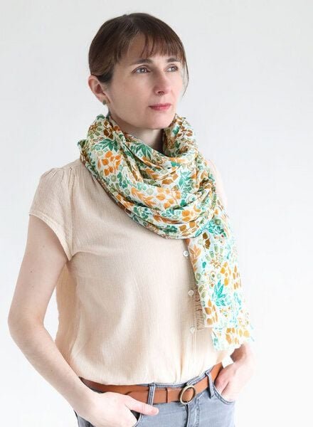 Djian Schal aus 100% Bio-Baumwolle – Lily