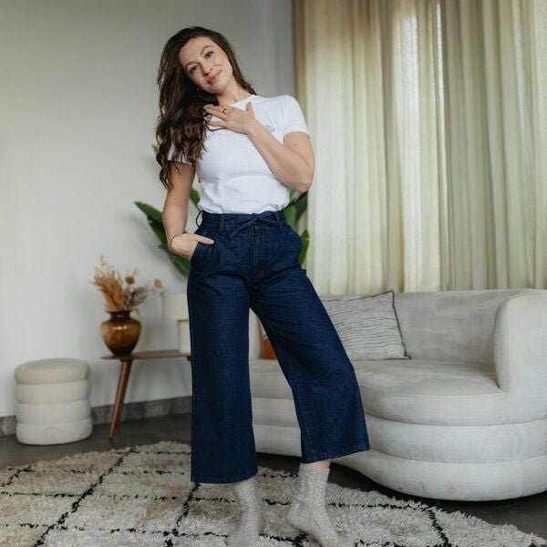 NORDLICHT Damen Hose LYKKE aus fester Bio-Baumwolle