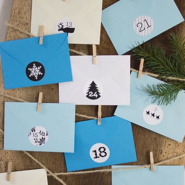 Thumbnail - Bow & Hummingbird Adventskalender Eisblau