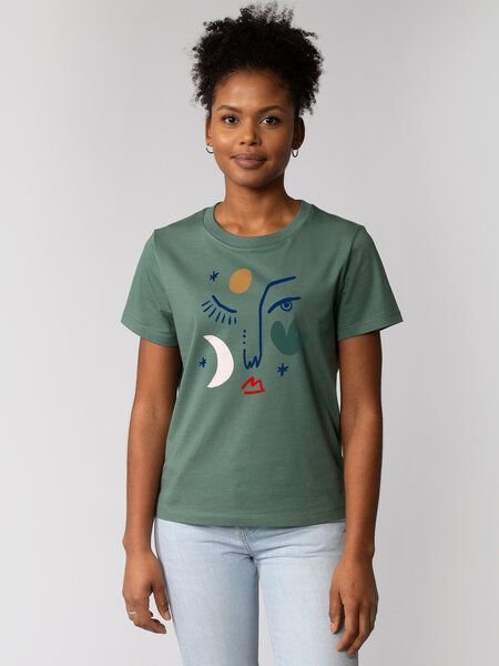 watapparel T-Shirt Frauen Love and flex