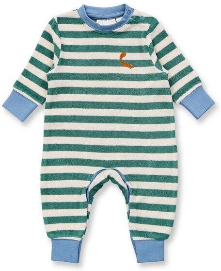 Thumbnail - sense-organics Baby Strampler geringelt , Modell VIKTOR
