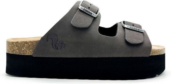 Vegane "thies ® Eco Bio Plateau " Sandale aus recycelten Flaschen, fair produziert