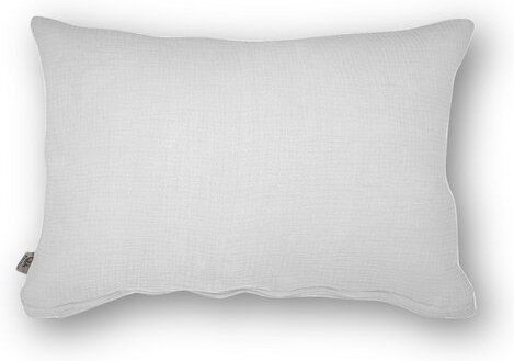 Hutch&Putch Musselin Kopfkissenbezug - Kissenhülle - 100% Bio-Baumwolle - Handmade in Germany