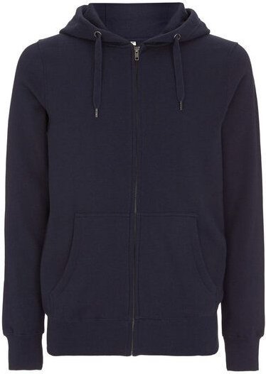Earth Positive Unisex Zip-UP Hoody Jacke Bio Baumwolle