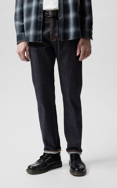 Nudie Jeans Jeans Steady Eddie II - Dry Dusk Selvage