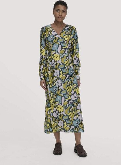 hessnatur Kleid Knöchellang Regular aus LENZING ECOVERO Satin