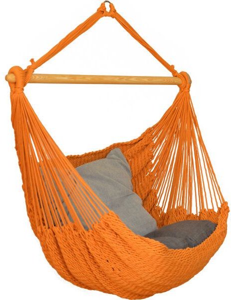 HängemattenGlück Hängesessel BALAO GRANDE aus Bio-Baumwolle - GOTS zertifiziert
