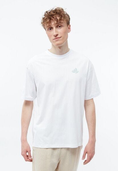 Givn Berlin Print-T-Shirt GBGARY (PLANTS) oversize aus Bio-Baumwolle