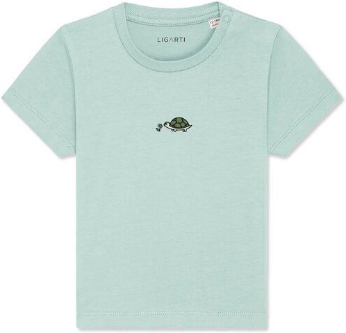 LIGARTI Babyshirt - Lars die Schildkröte