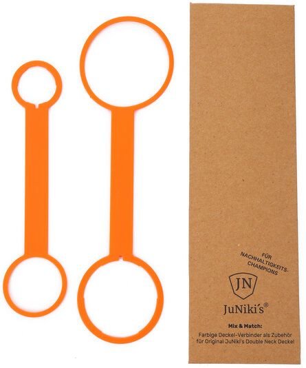 JN JuNiki's Pimp my bottle: JuNiki´s® Zubehör - 2er Set Deckelhalter in 8 Farben