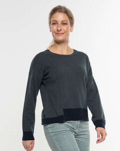 Alma & Lovis Feiner Strickpulli aus softem Bio-Baumwoll-/Woll-Mix | Cot-Wool Pullover
