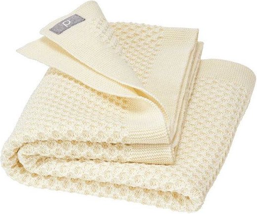Disana Waben-Strickdecke Bio Merino-Wolle Baby Decke