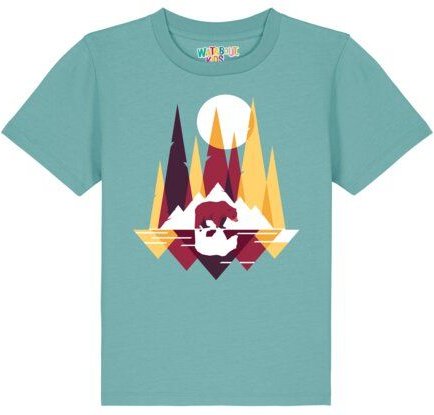 watabout.kids T-Shirt Kinder Von Bären und Bergen