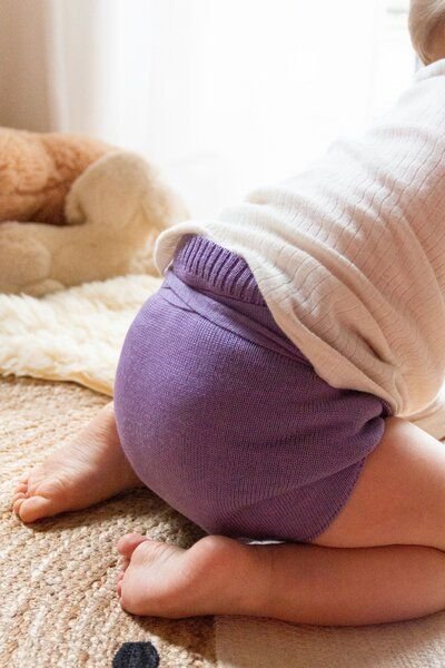 Glückswindel Bindecover aus Wolle