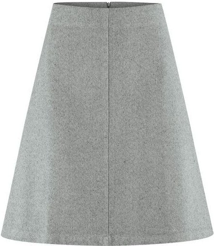 HempAge Damen Rock Hanf/Bio-Baumwolle recycelt