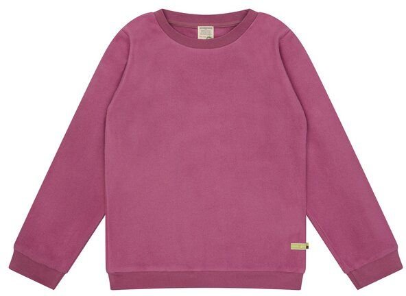 loud + proud Kinder Fleece-Sweatshirt, GOTS-zertifiziert