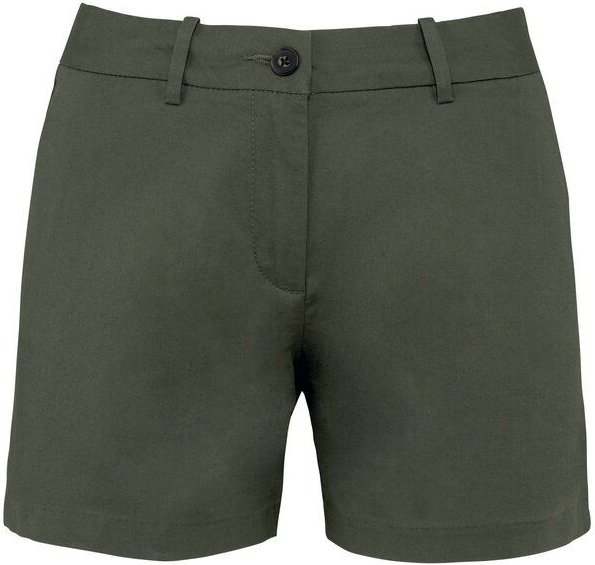 Greenspired Umweltfreundliche Chino-Bermuda-Shorts für Damen