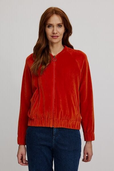 TRANQUILLO Nicki-Jacke im College Stil (W25A31)