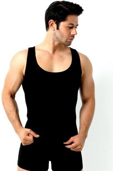 Bruno Barella GOTS zertifizierte herren unterhemd aus feinster Biobaumwolle