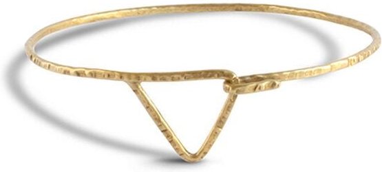 ting goods Armreif Triangle, Messing