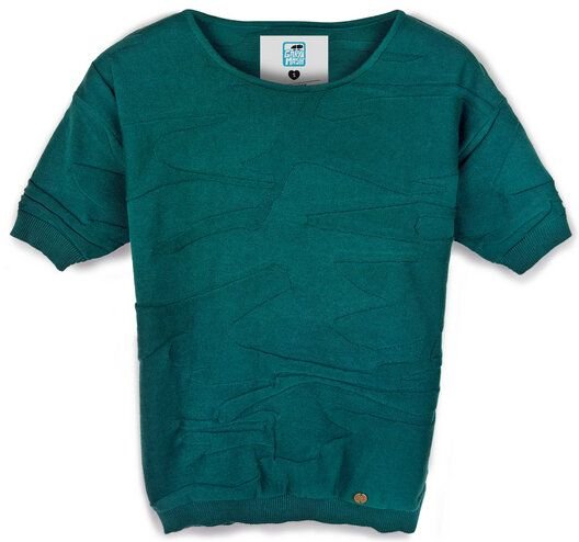 GARY MASH Kurzarm-Pullover Vina aus Biobaumwolle