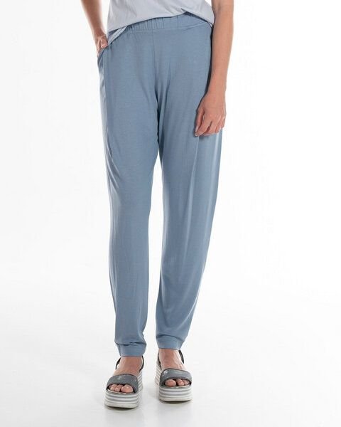 Alma & Lovis Elegant weite Hose aus fließendem EcoVero | Pique Sarouel Hose