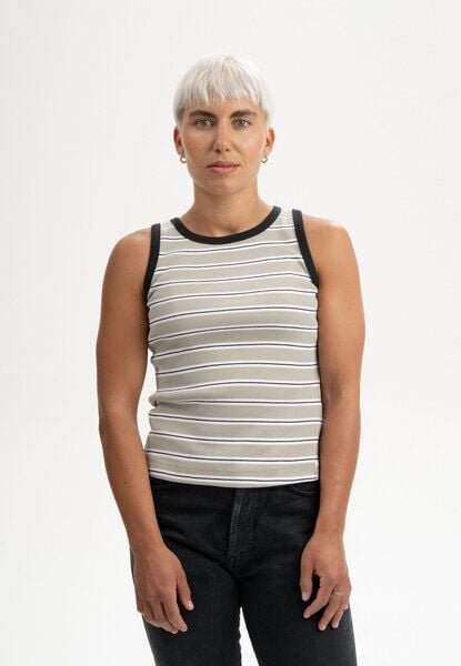 Ripp Tanktop Style DRISNA | von MELA | Fairtrade & GOTS zertifiziert