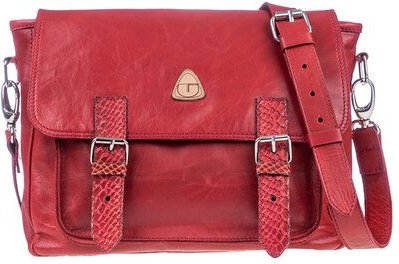 Ritagli di G Damen Messenger-bag NOA Leder - 100% Made in Italy