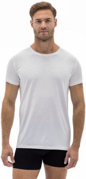 Barrio 13 T-Shirt Herren Rundhals 3er Pack - Stretch Baumwolle Unterhemd mit Kurzarm Slim Fit