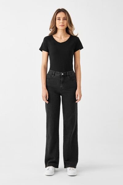 Damen Jeans DEW High Waist Flared DAWN Bio-Baumwolle