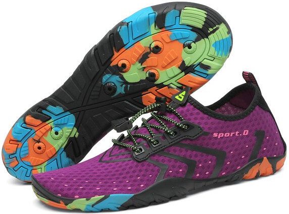 SAGUARO Badeschuhe vegan Barfußschuhe Wasser-Schuhe Surfschuhe Schwimmschuhe