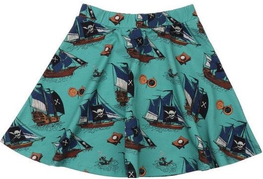 Bio-Baumwolle Pirate Ships Rock - Grün, GOTS-zertifiziert, umweltfreundlich und sozial-verantwortlich – Walkiddy