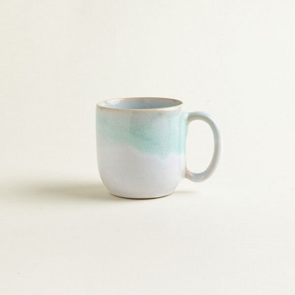 onomao Handgemachte Tasse mit Henkel aus Steinzeug | Kollektion TRADITIONELL