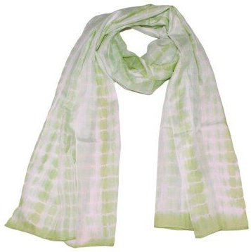 Schönes aus Indochina Seidenschal mit Shibori-Batikmuster