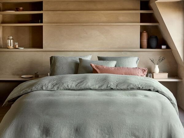 Yumeko Bettwäsche Gewaschenes Leinen