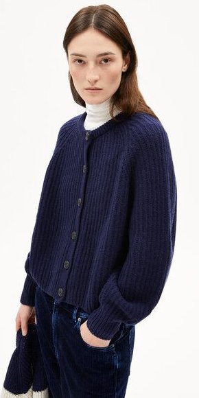 ARMEDANGELS SELMAA Damen Strickjacke aus Bio-Woll Mix