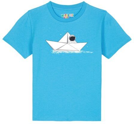 watabout.kids T-Shirt Kinder Astronaut in paper boat